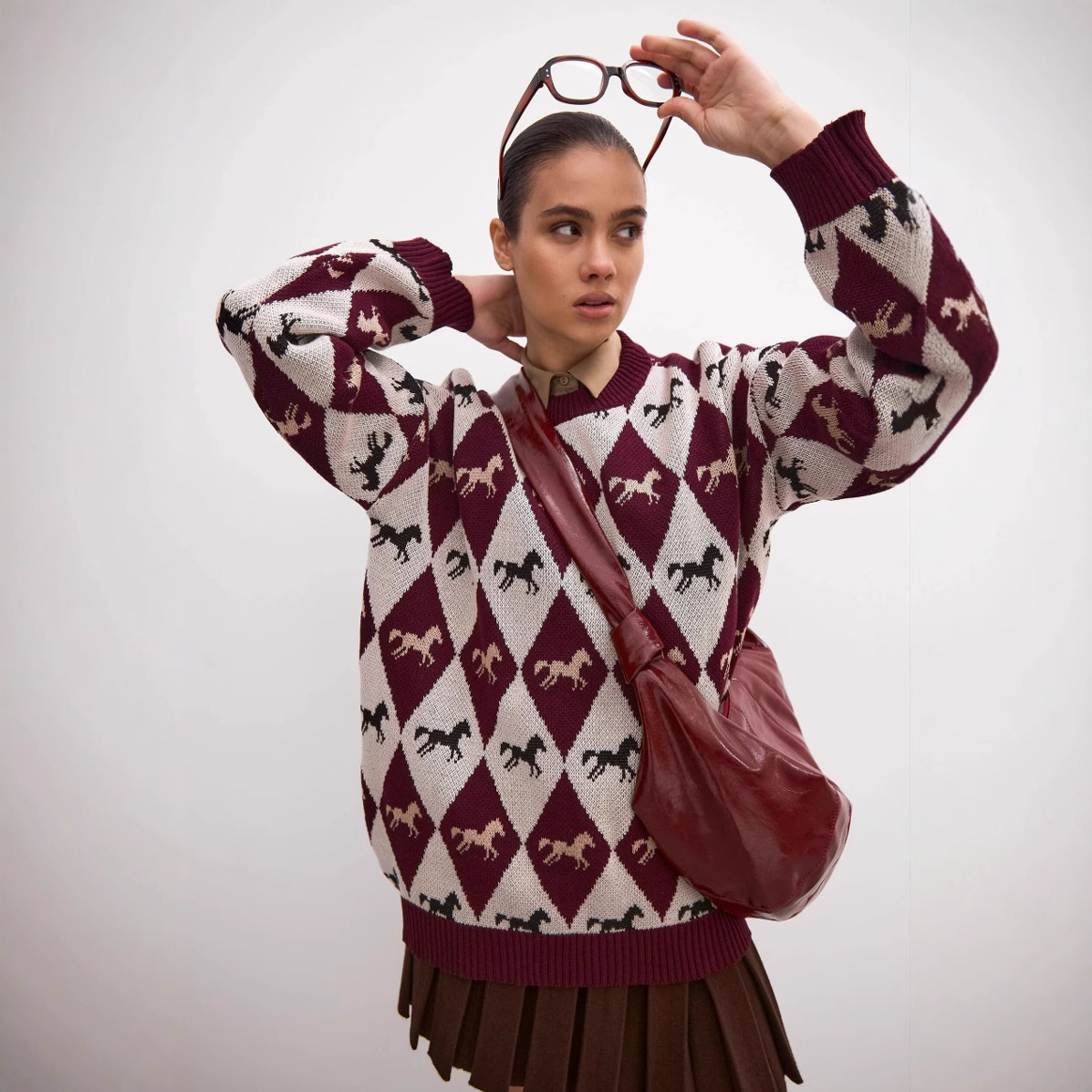 Winter Clothing Factory Outlet - Zekye Knitwear Crew Neck Sweater Knitted