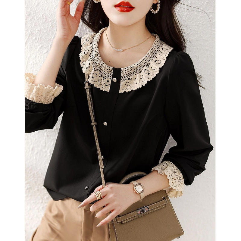 Women Clothes Contrast Patchwo - Winter Clothing Factory Outlet review and price