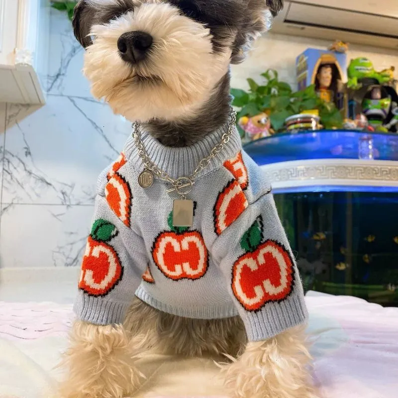 Letter Sweater Pet Dog Clothes - Winter Clothing For Dogs review and price