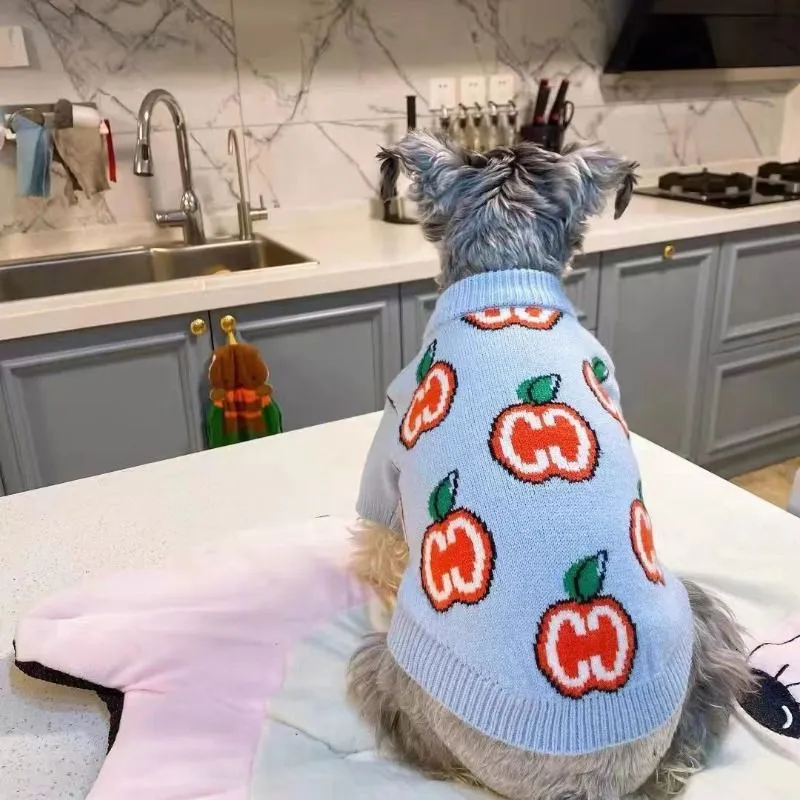 Letter Sweater Pet Dog Clothes - Winter Clothing For Dogs review and price