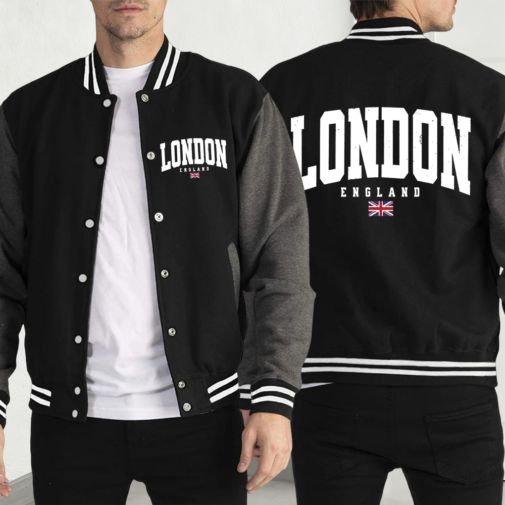 London England Flag Men Jacket - Winter Clothing London review and price