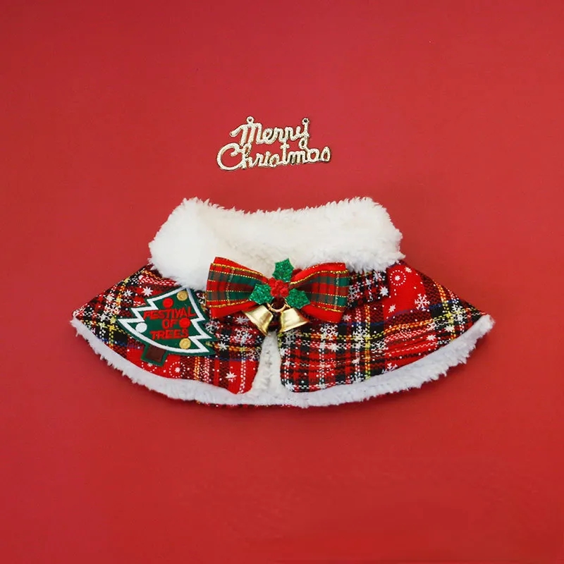 Cat Christmas Cloak Pet New Ye - Winter Clothing For Dogs review and price