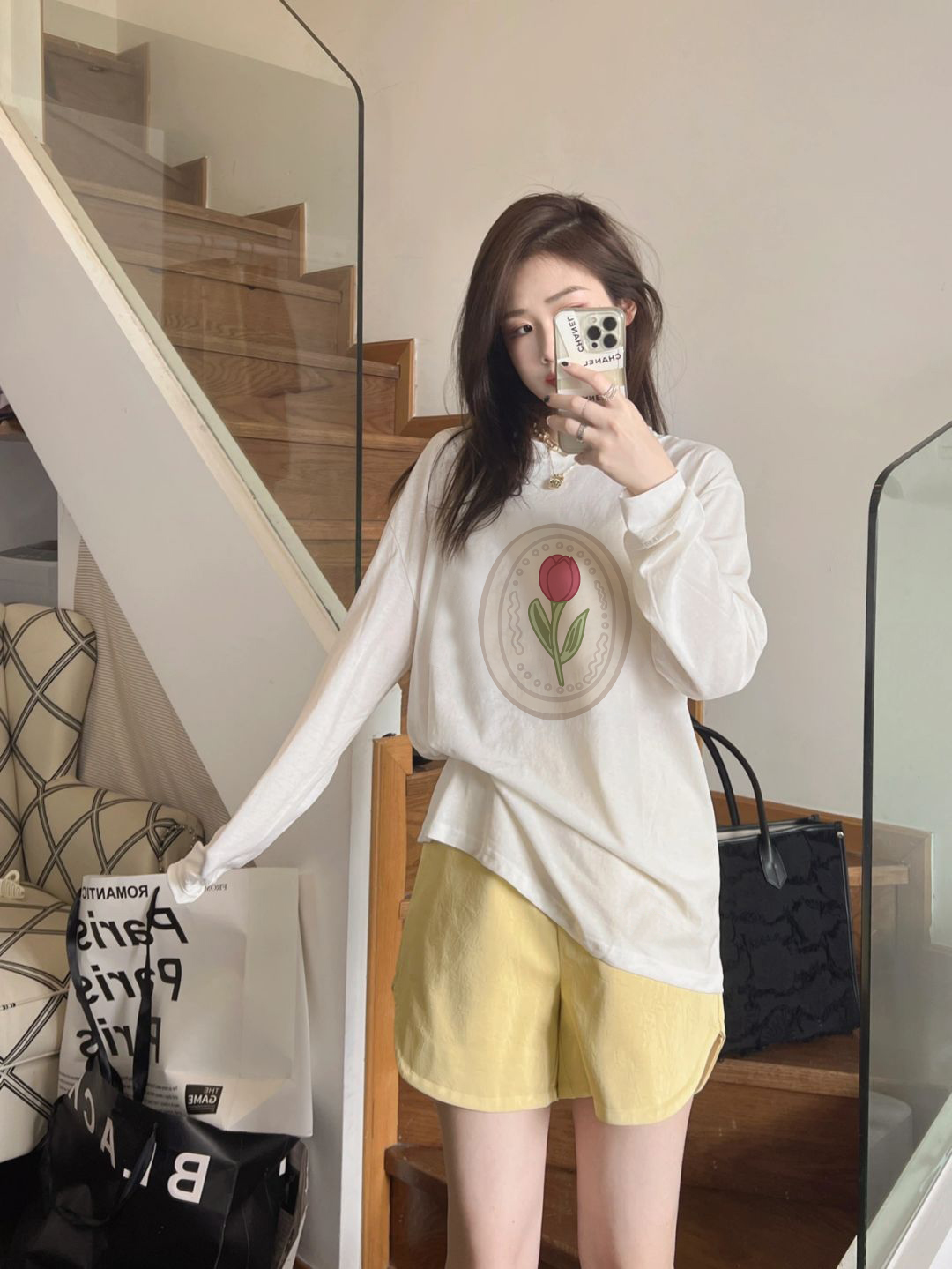 Women'S Sweat-Shirts Vintage C - Yellow Winter Clothing review and price