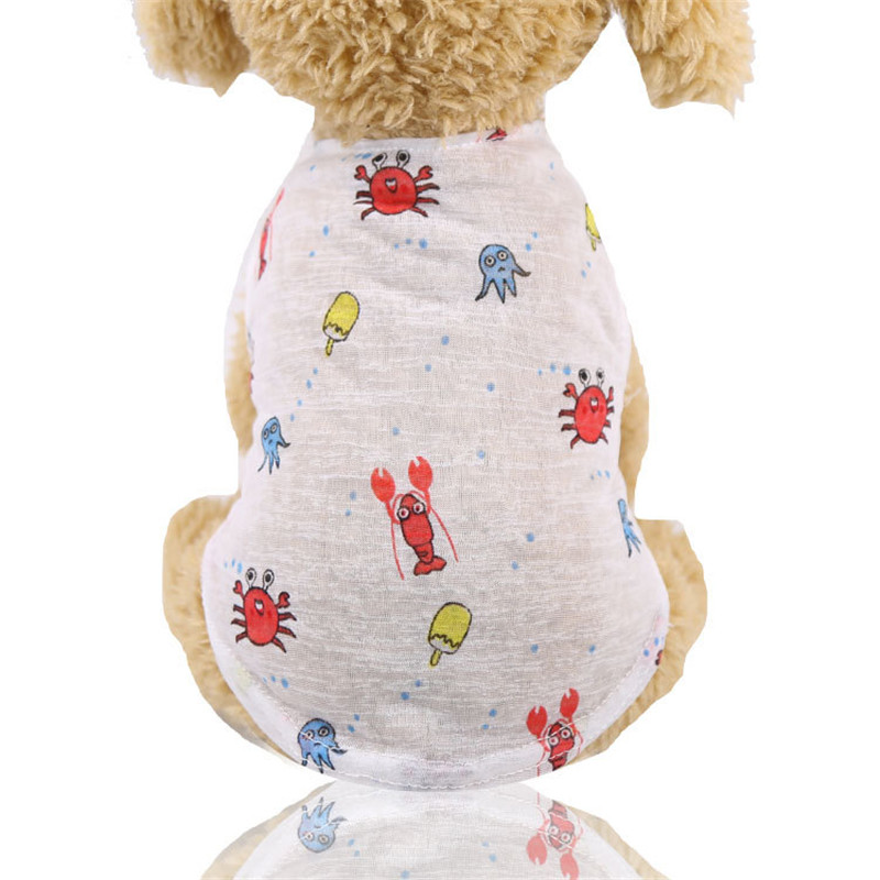 5 Colors Summer Lovely Cartoon - Winter Clothing For Dogs review and price