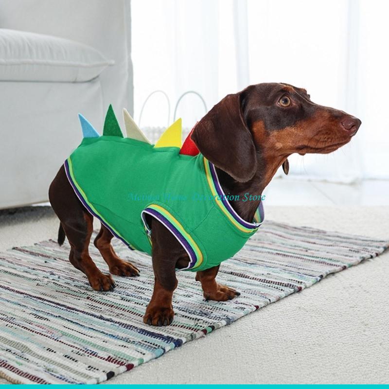 H7BF Dachshund Dinosaur Theme  - Winter Clothing For Dogs review and price