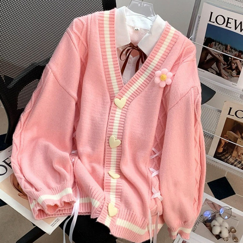 Japanese Style Cute Flower Kni - Winter Clothing Factory Outlet review and price