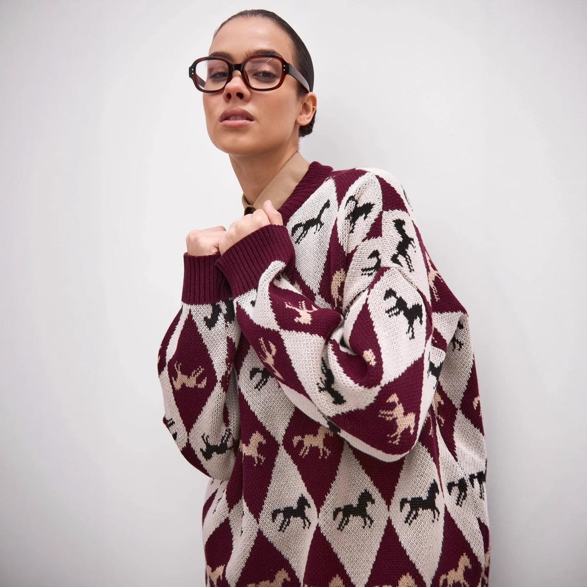 Zekye Knitwear Crew Neck Sweat - Winter Clothing Factory Outlet review and price